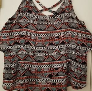Torrid handkerchief style tank (size 2)